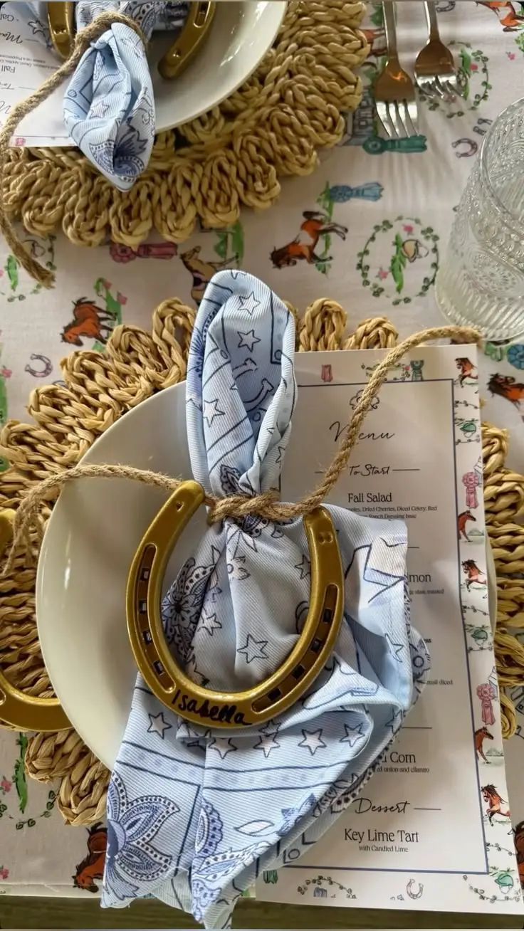 Plate and Napkin