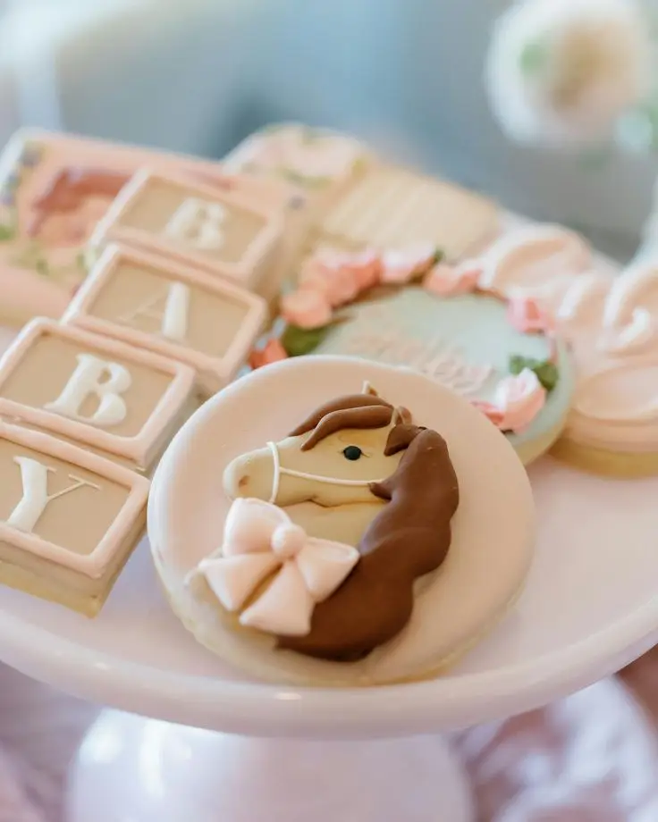 Take in this Whimsical Equestrian Baby Shower at Oakmont Country Club _ PartySlate