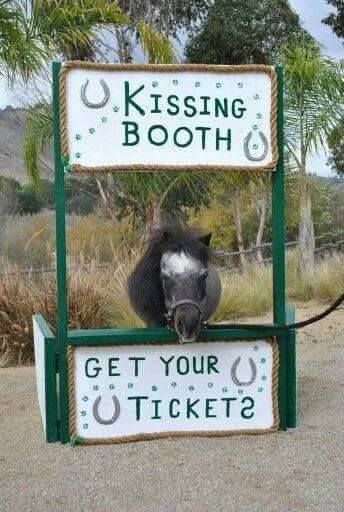 kissing booth